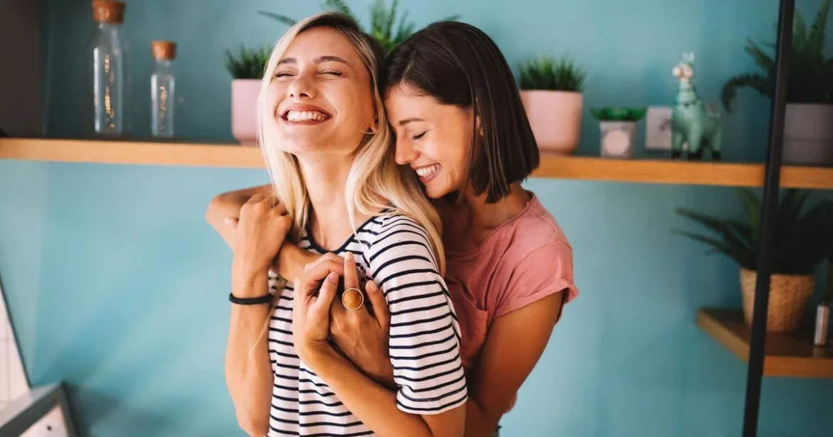 5 Ways to Enhance Communication Skills in Your Relationship A lesbian couple enhance communication in their relationship.