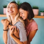 A lesbian couple enhance communication in their relationship.