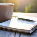 BDSM rituals being created via journaling on a bright sunny day.